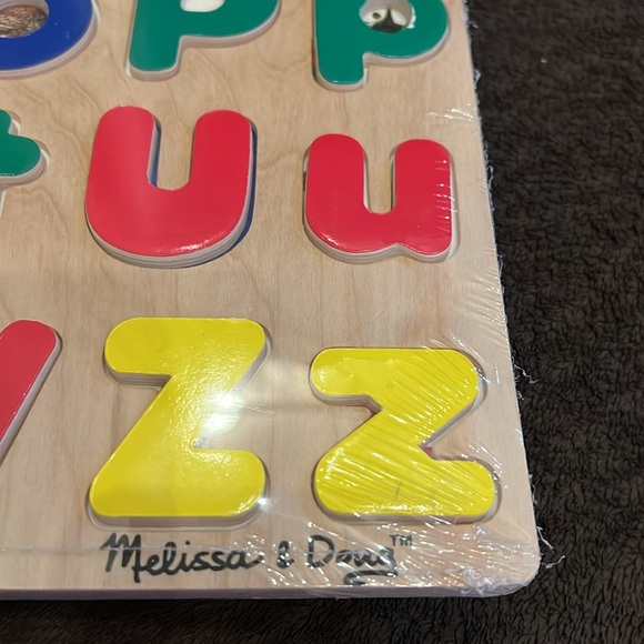 NIP MELISSA & DOUG 2 Alphabets Are Better Than 1 Upper & Lowercase ABC Puzzle - Picture 5 of 7
